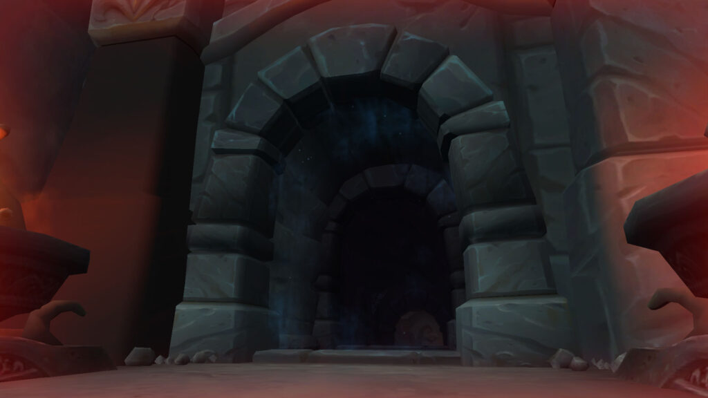 WoW entrance to the dungeon